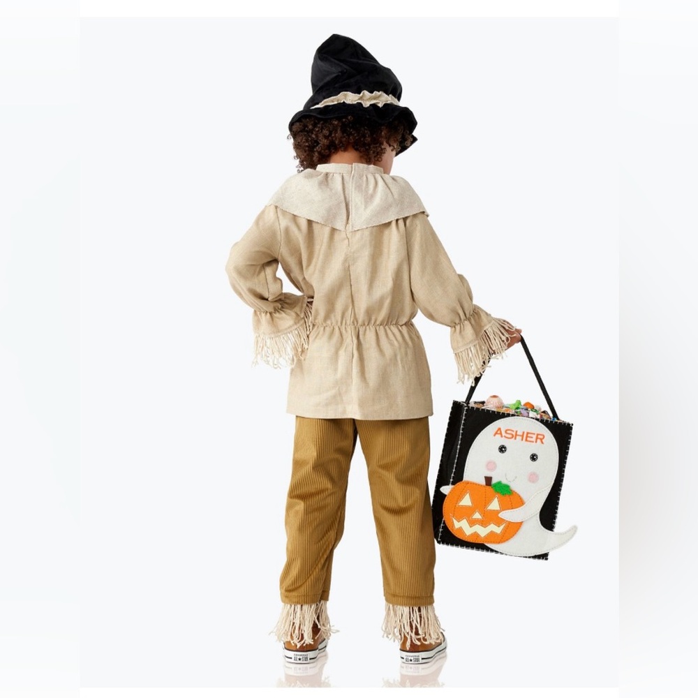 Wizard of Oz Kids Scarecrow Costume - PBK - Picture 4 of 13